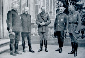 Incontro dei comandanti e statisti alleati al momento dell